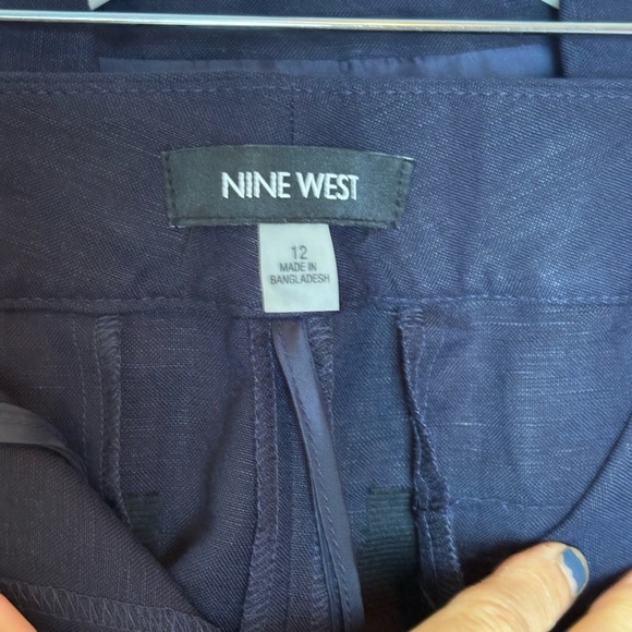 Elegant Navy Women's Pants suit - Picture 3 of 7